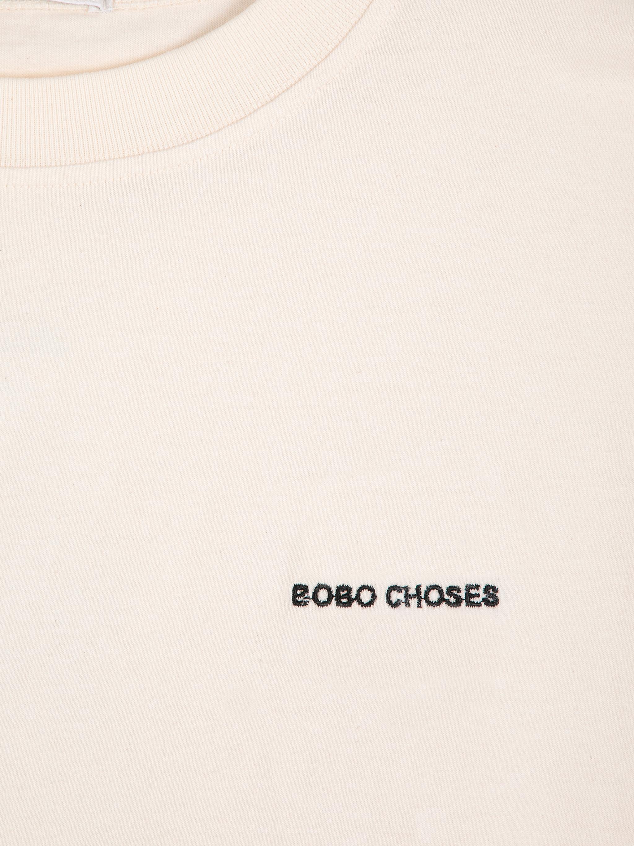 Bobo Choses Hidden Monster T-Shirt Damen Print off white weiß